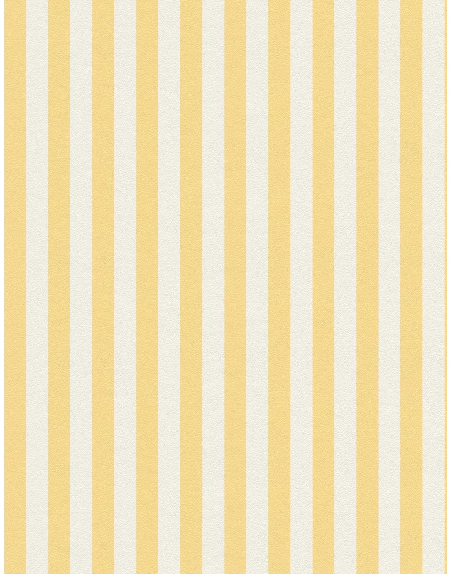 Tapeta prúžkovaná 289175 - žltá a biela